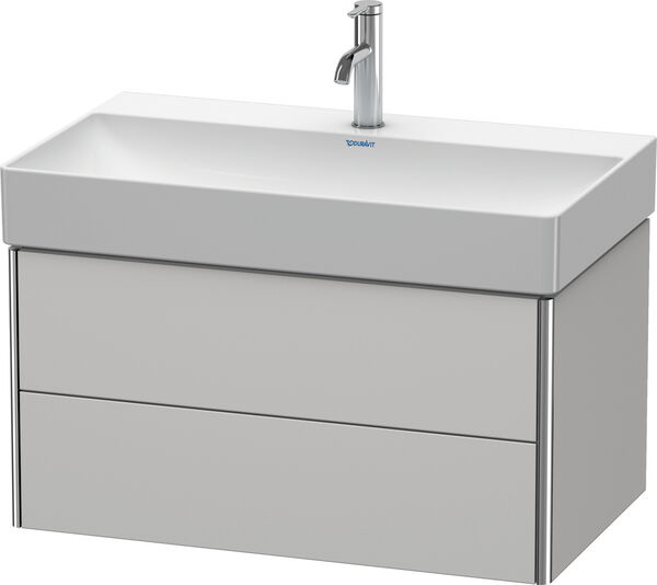 Meuble sous-lavabo Duravit XSquare Nordic white satin&eacute; mat image number 0