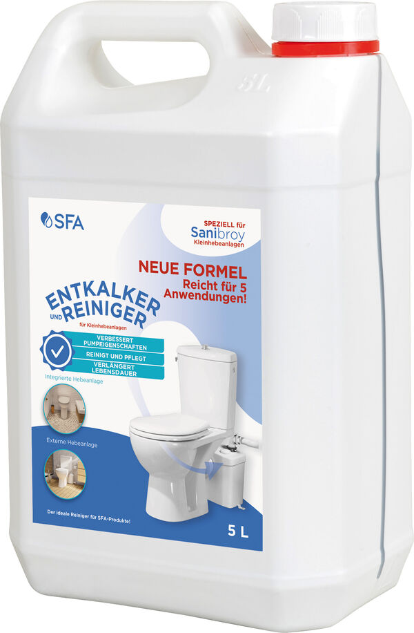 Spezialreiniger Sanibroy Entkalker/Spezialreiniger für alle Hebeanlagen Sanibroy image number 0
