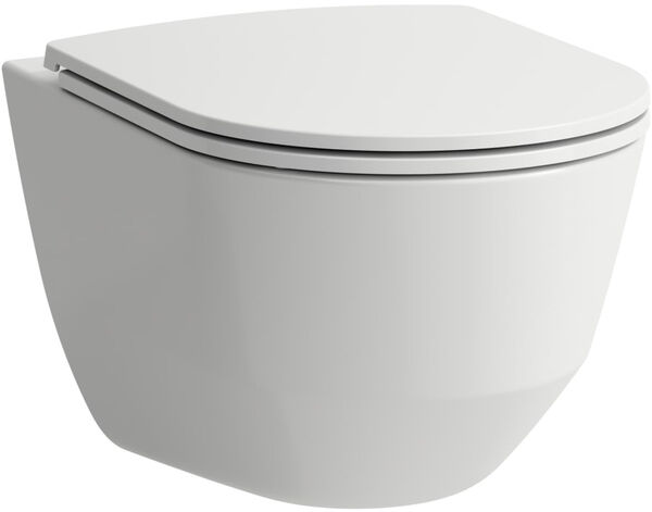 Wand-Klosett Pro Compact rimless Weiss image number 0