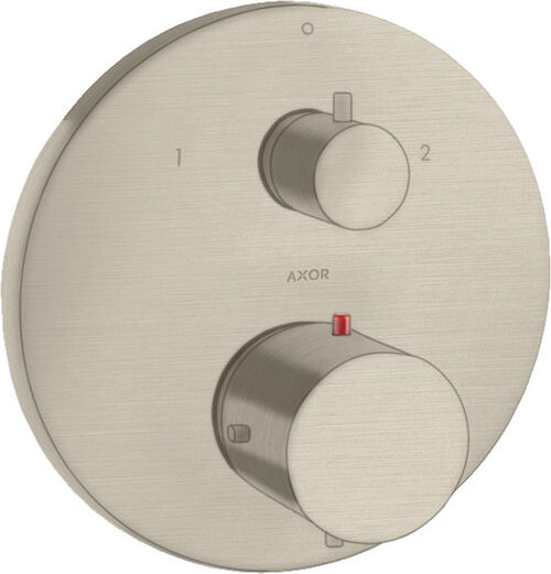 Set di montaggio visibile Hansgrohe brushed nickel