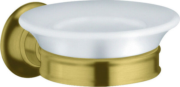 Portasapone Axor Montreux, bacinella in ceramica bianca image number 0