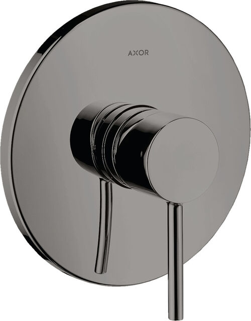 Duschenmischer-Endmontageset Axor Starck Polished black chrom