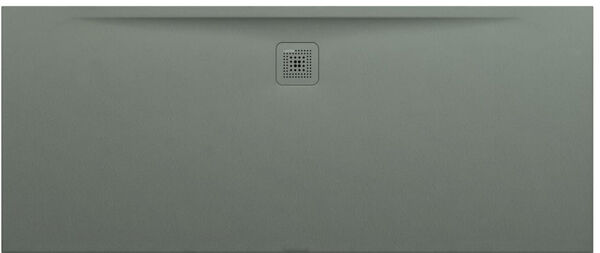 Receveur de douche Laufen Pro Extra-plat 180 x 75 cm Gris b&eacute;ton mat image number 0