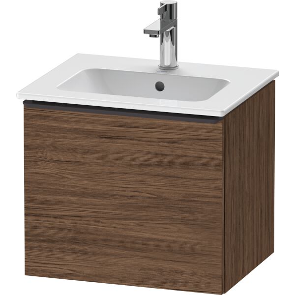 Meuble sous-lavabo Duravit D-Neo noyer foncé image number 1