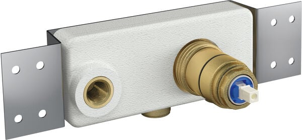 Einbaukörper Duravit ½" für Wandmischer Einbautiefe 47 - 72  image number 0