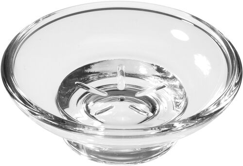 Seifenschale Bodenschatz Euroline Klarglas