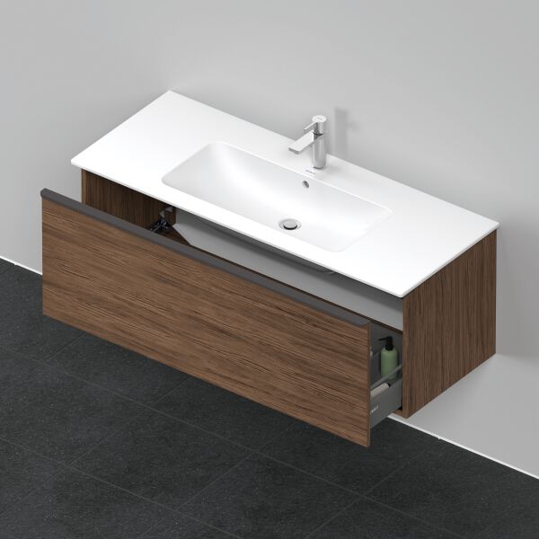 Meuble sous-lavabo Duravit D-Neo Noyer fonc&eacute; image number 3