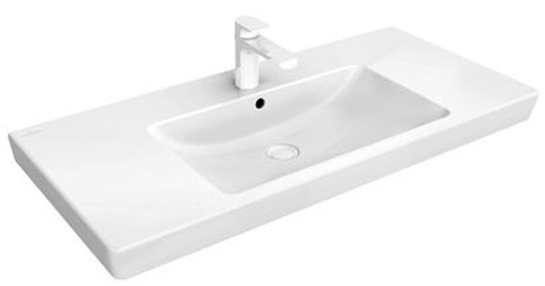 Lavabo Subway 2.0 100 x 47 cm Blanc Cleaneffekt image number 0