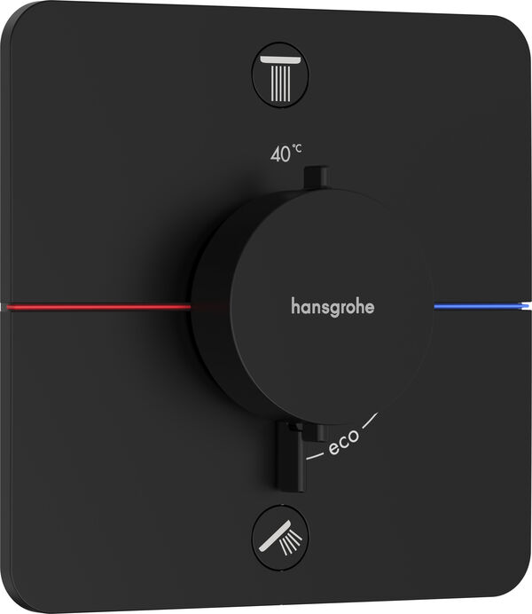Syst&egrave;me de douche Hansgrohe Shower Select Comfort Q Noir mat image number 0
