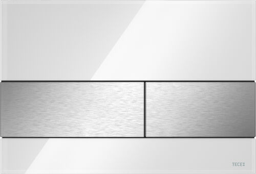 Placca di comando Tece Square Bianco