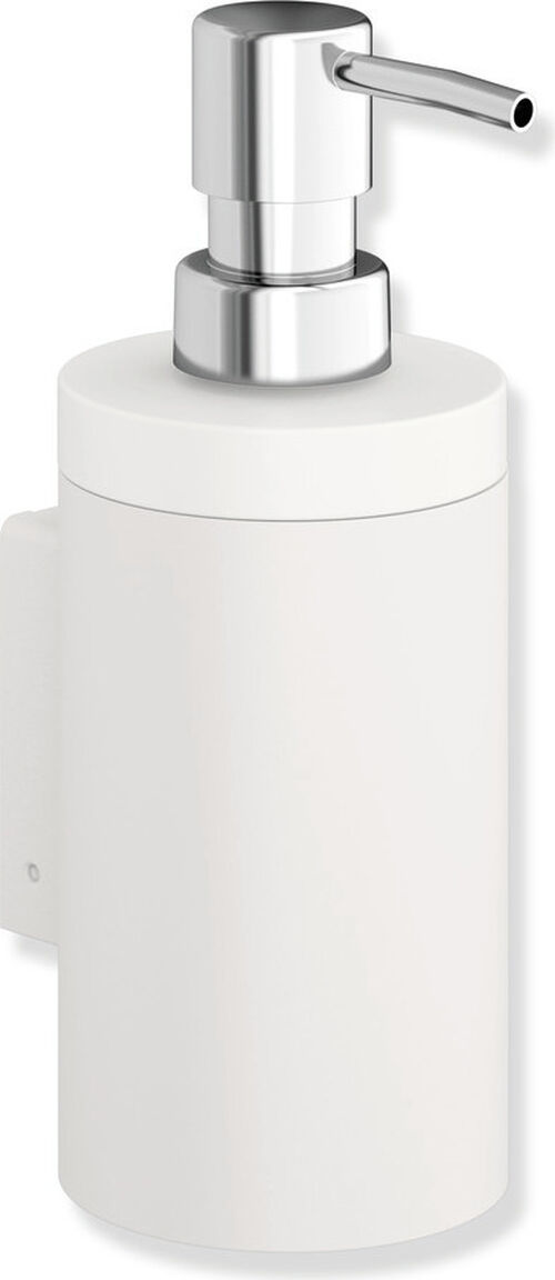 Distributeur de savon Hewi System 900 Blanc mat Distributeur de savon polyamide blanc mat