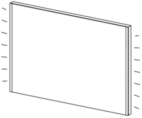 Specchio con illuminazione Alterna sanna guest LED image number 0