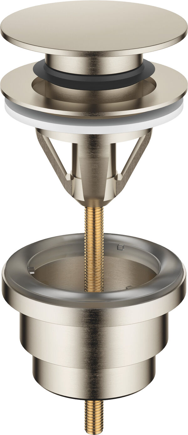 Soupape d'&eacute;coulement Dornbracht push-open 1&frac14;" Platine mat image number 0
