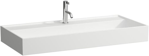 Waschtisch Laufen Kartell 100 x 46 cm Weiss matt image number 0