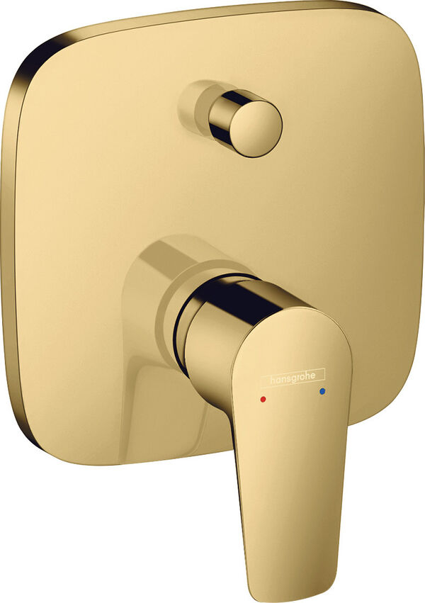 Bademischer-Endmontageset Hansgrohe Talis E gold optic image number 0