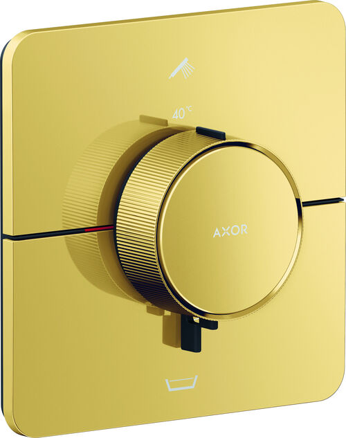 Duschsystem Axor ShowerSelect ID Polished gold optic