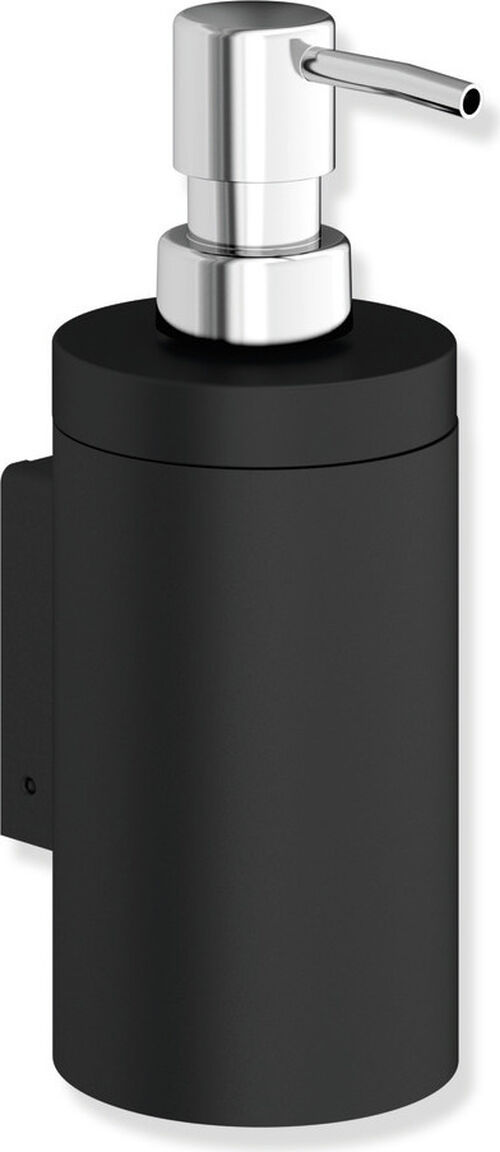 Distributeur de savon Hewi System 900 Noir mat Distributeur de savon polyamide noir mat