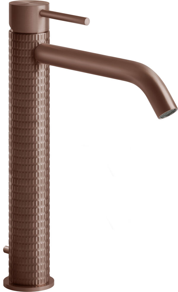 Einlochmischer Gessi 316 Copper brushed meccanica image number 0