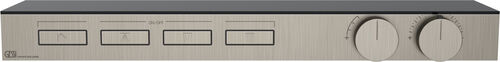 Duschsystem-Endmontageset Gessi HI-FI Shelf Finox