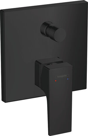 Bademischer - Endmontageset Hansgrohe Metropol schwarz matt