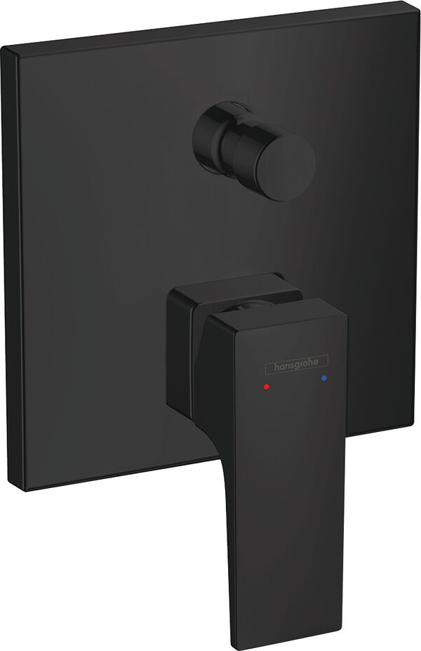 Bademischer - Endmontageset Hansgrohe Metropol schwarz matt image number 0