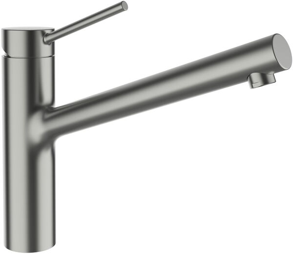 Sp&uuml;ltischmischer Laufen Twinplus Edelstahl geb&uuml;rstet image number 0