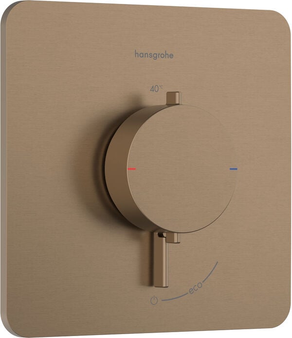 Duschsystem Hansgrohe Ecostat Comfort Q Brushed bronze image number 0
