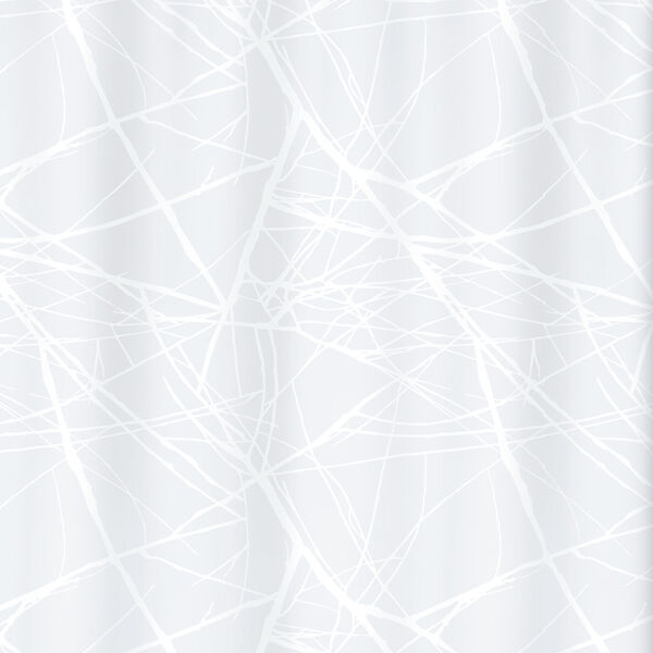 Duschvorhang Spirella weiss image number 0