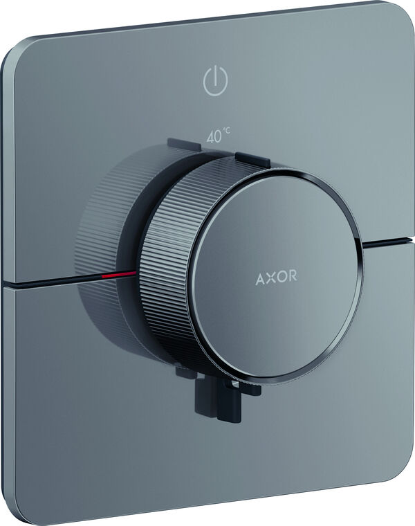 Syst&egrave;me de douche Axor ShowerSelect ID, placca di copertura softsquare, 155 x 155 mm, termostato image number 0