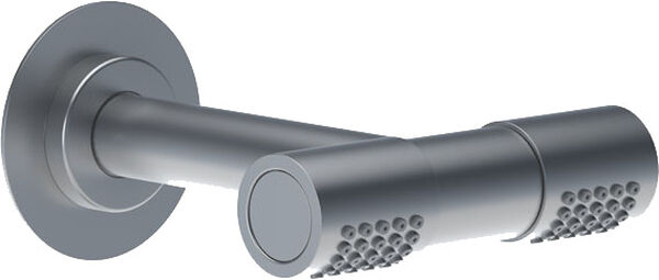 Pomme de douche double avec pluie &frac34;" 080D Blanc mat image number 0