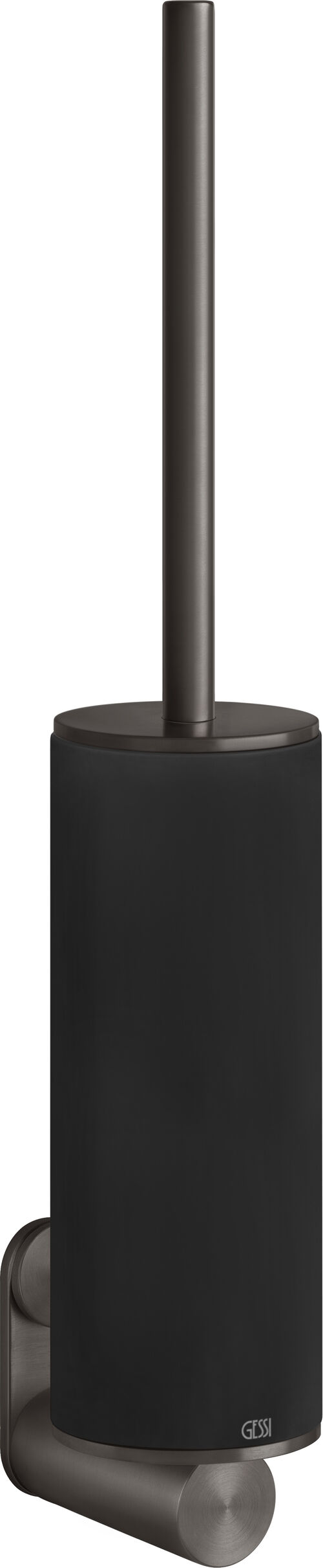 Klosettbürstenhalter Gessi 316 Black metal brushed flessa