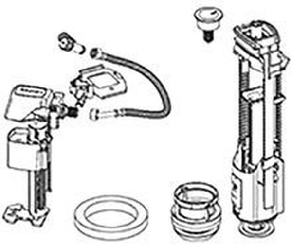Garniture de chasse Keramik Laufen image number 0