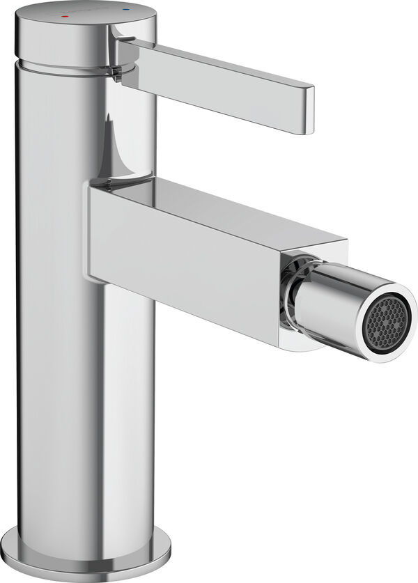 Miscelatore per bidet Hansgrohe Finoris, bocca fissa, s 129 mm, ugello orientabile, piletta di image number 0