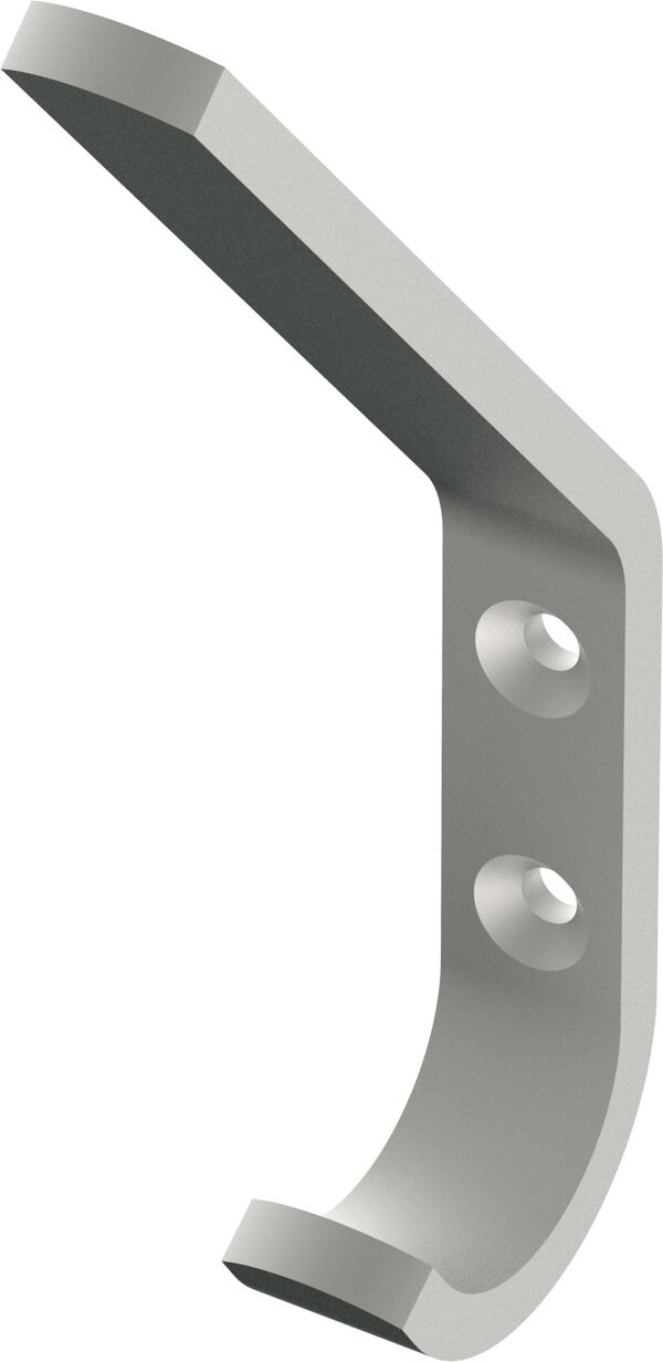 Gancio portasciugamani Bodenschatz Universal semplice in alluminio image number 0