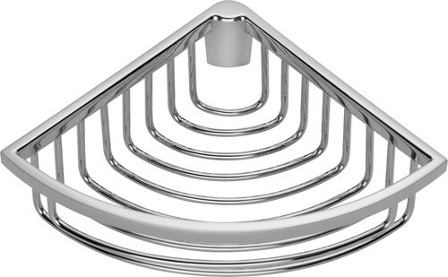 Porte-savon à barrettes Alterna solid - modèle d'angle chromé
