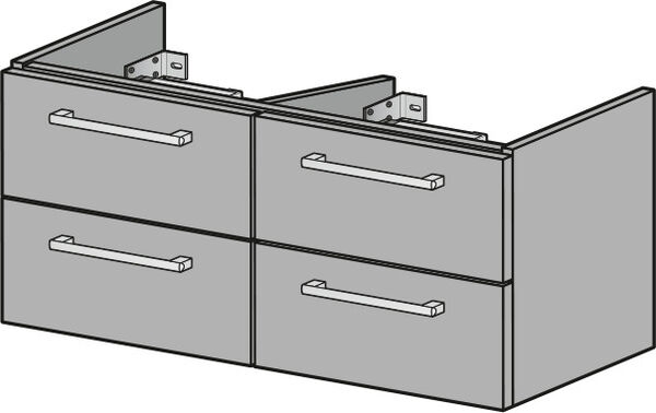 Waschtischm&ouml;bel Alterna pro S Anthrazit image number 0