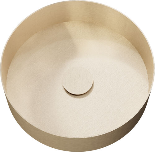 Lavabo &agrave; poser Dornbracht Morath Champagne bross&eacute;