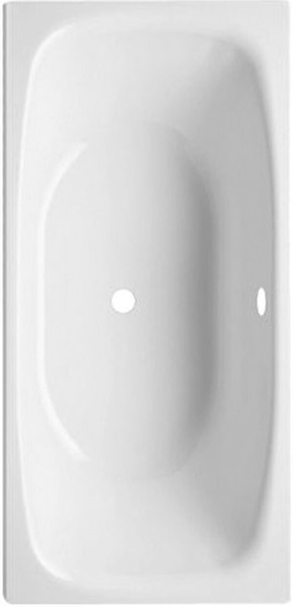 Vasca da bagno Alterna steel duo, 180 x 80 cm, capienza 168 litri, profondit&agrave; 45 cm, in acciaio, image number 0