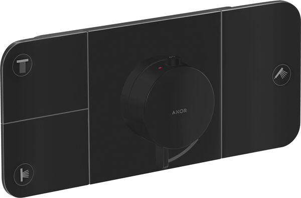 Duschsystem Axor One schwarz matt image number 0