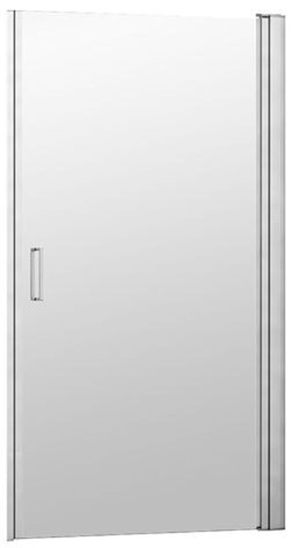 Porte pendulaire Duscholux Bella Vita 3 Argent éloxé Verre clair CareTec Pro image number 0