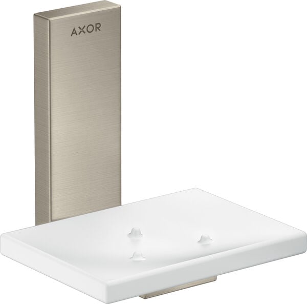 Porte-savon Axor Universal Rectangular Brushed nickel image number 0