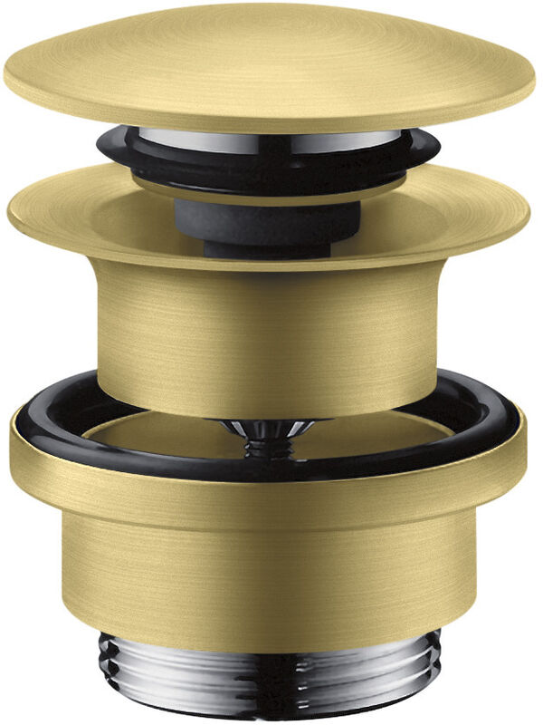 Soupape d'&eacute;coulement Axor push-open 1&frac14;" Brushed brass image number 0