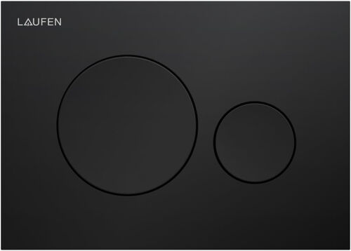 Placca di comando Laufen Ineo Moon Nero opaco