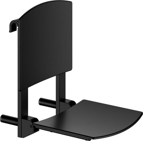 Sedile ribaltabile Keuco Collection Axess Nero opaco