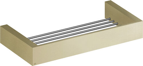 Porte- savon &agrave; barrettes Gessi Brushed brass