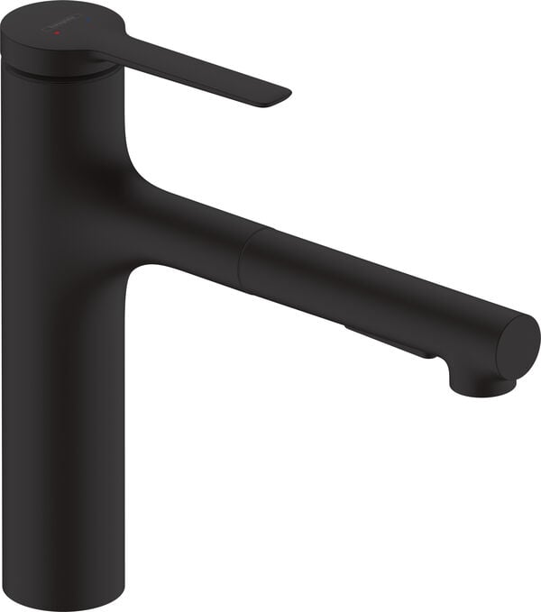 Spültischmischer Hansgrohe Zesis, Schwenkauslauf, A 231 mm, 150°, Auszugbrause, 2-jet, Comfort Zon image number 0