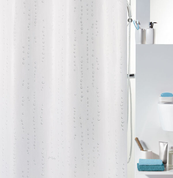 Duschenvorhang Wet Höhe 180 cm, Breite 240 cm 16 Oesen, ohne Ringe für Badewannen image number 0