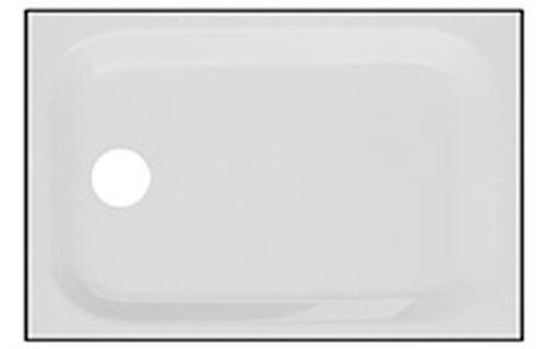 Receveur de douche Schmidlin avec rebords 120 x 80 cm Beige bahama Cleaneffekt