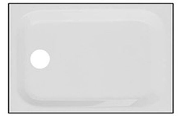 Receveur de douche Schmidlin avec rebords 120 x 80 cm Beige bahama Cleaneffekt image number 0