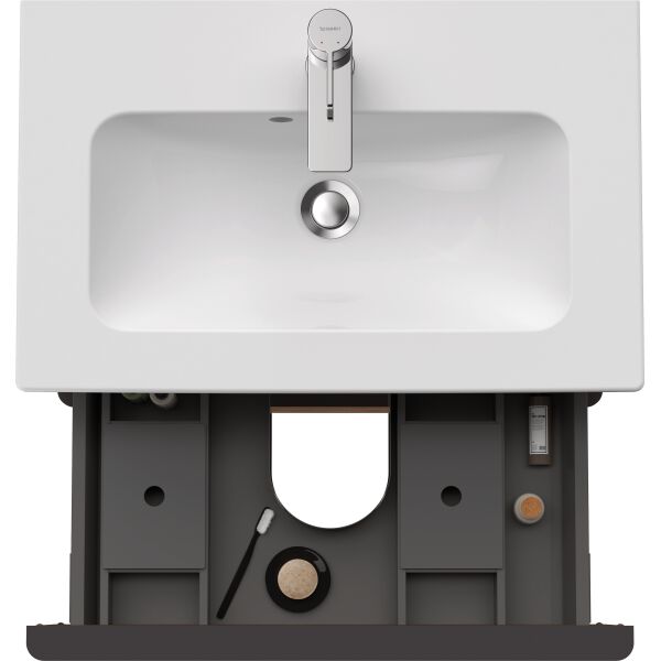 Armadio sottolavabo Duravit D-Neo Noce scuro image number 4